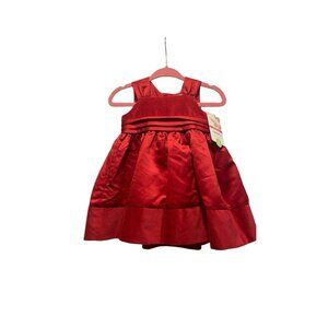 NEW Carter’s Newborn Baby Girl Red Formal Party Dress Size 3 Months